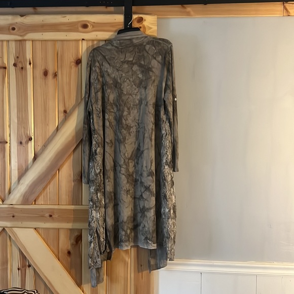 Indigo Threads Duster- large Tye Dye VERY BOHO - Picture 4 of 5